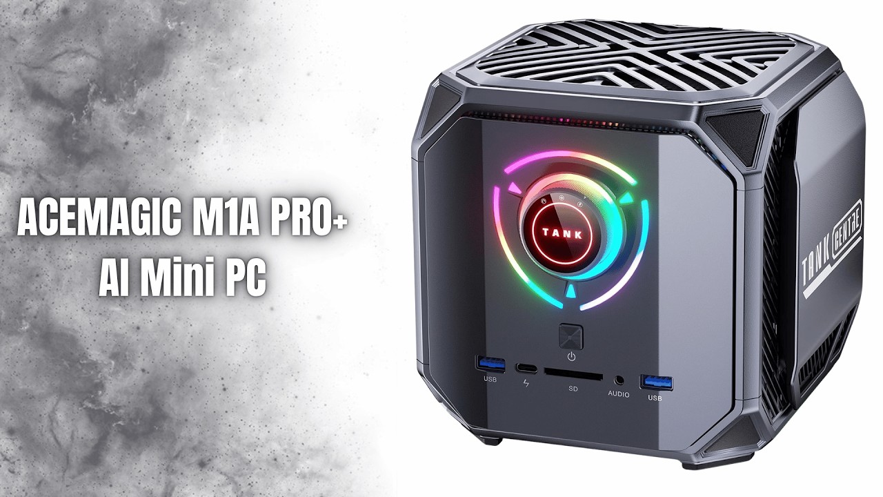 ACEMAGIC M1A PRO+ AI Mini PC – Ryzen AI Max+ 395, 128GB RAM, 2TB SSD